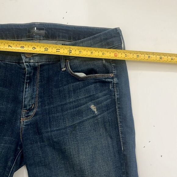 MOTHER THE LOOKER ANKLE SKINNY FRAY ALLEY CAT‎ JEANS SIZE 30 - Picture 7 of 10